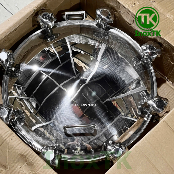 Nắp bồn chịu áp vi sinh bóng