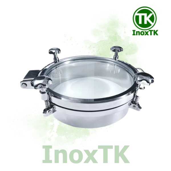 Nắp bồn chịu áp vi sinh (4) Nắp bồn chịu