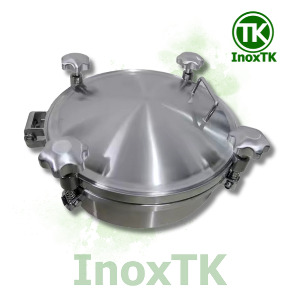 Nắp bồn tank chịu áp vi sinh