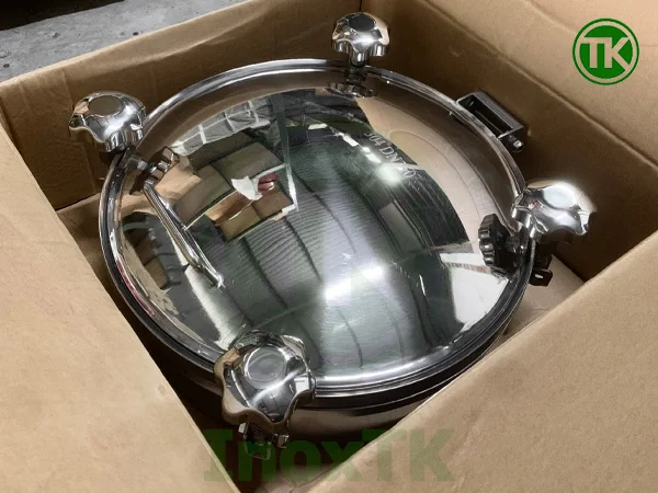 Nắp bồn vi sinh chịu áp lực