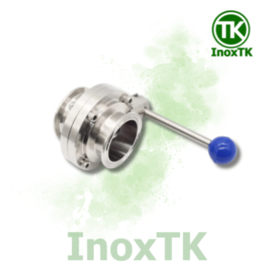 Van bướm inox vi sinh clamp tay rút