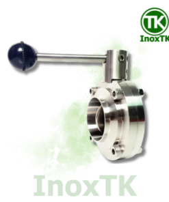 Van bướm vi sinh tay rút hàn