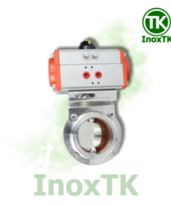 Van bướm vi sinh điều khiển khí nén củ khí AT