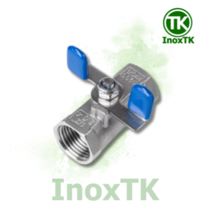 Van bi 1PC tay bướm inox