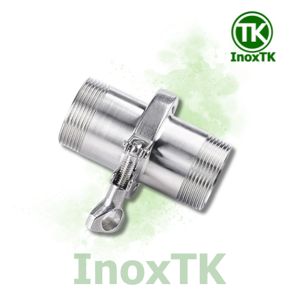 Bộ clamp vi sinh nối ren ngoài (9)