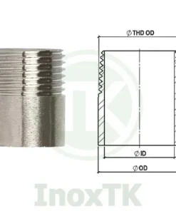 Cấu tạo đầu ren ngoài