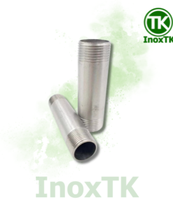 Kép tiện ren hai đầu inox