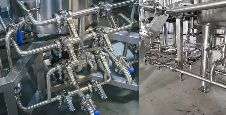 Ứng dụng của khớp nối clamp inox