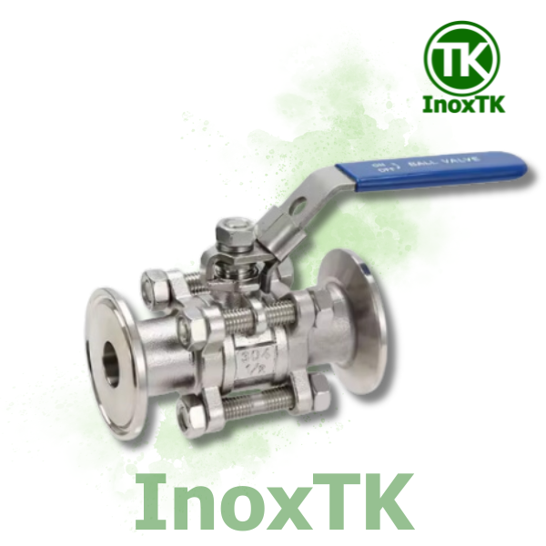 Van bi 3PC nối clamp tay gạt (1)