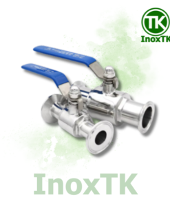 Van bi clamp tay gạt vi sinh