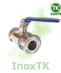 Van bi inox vi sinh nối clamp tay gạt