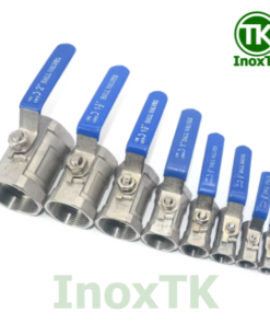 Van bi inox 1PC tay gạt nối ren