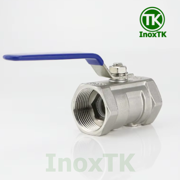 Van bi 1 mảnh nối ren tay gạt