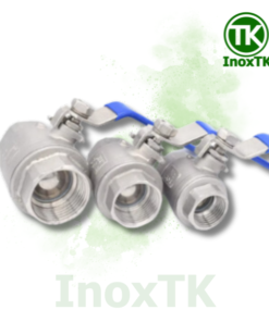 Van bi 2 mảnh nối ren tay gạt