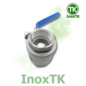 Cấu tạo van bi 2 mảnh tay gạt nổi ren