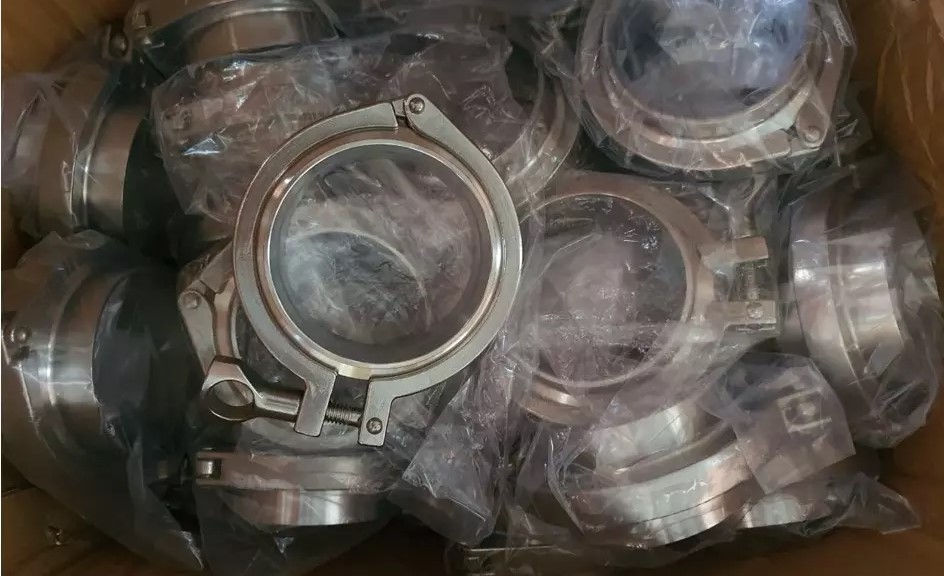 Phụ kiện nối van một chiều clamp 