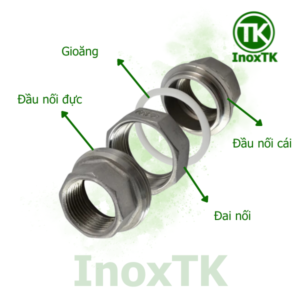 Cấu tạo rắc co ren trong inox