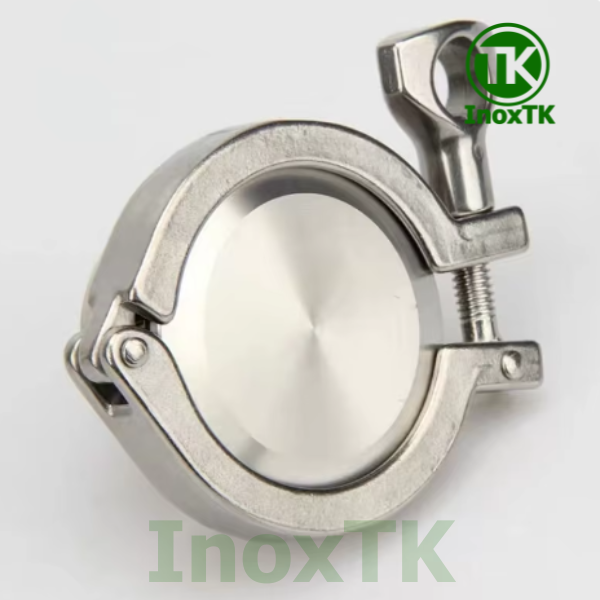 Khớp nối nhanh clamp mù inox vi sinh