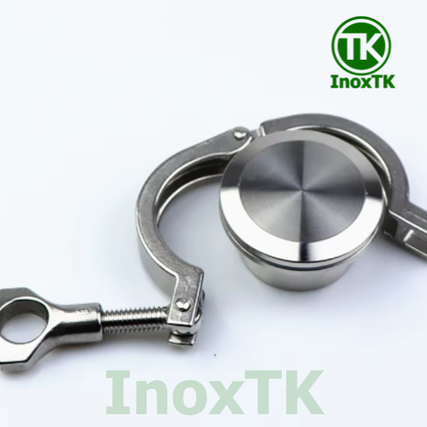 Bộ clamp mù inox vi sinh