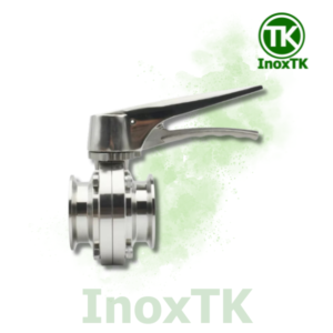 Van bướm tay kẹp inox vi sinh