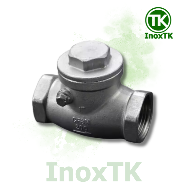 Van một chiều lá lật ren 304 (1)