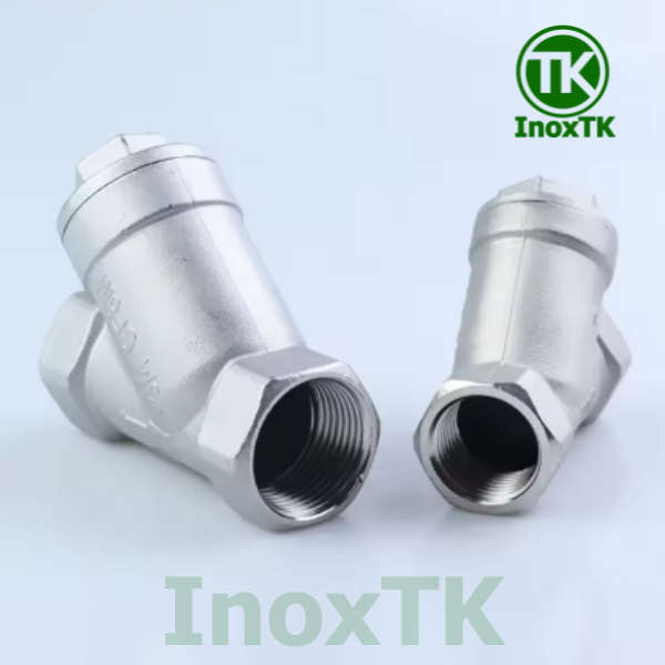 Y lọc inox 304 nối ren trong 