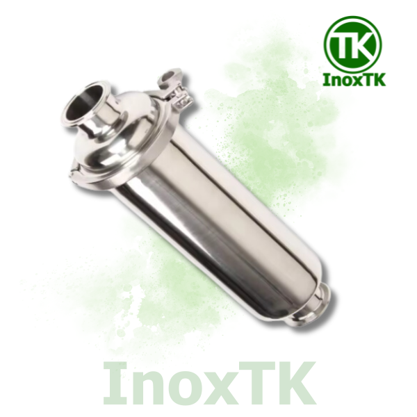 Cột lọc thẳng inox vi sinh
