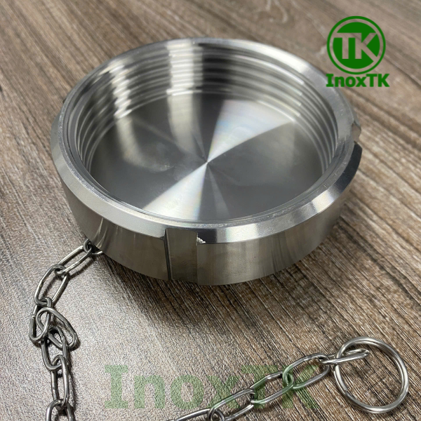 Cấu tạo đầu bịt rắc co inox 304