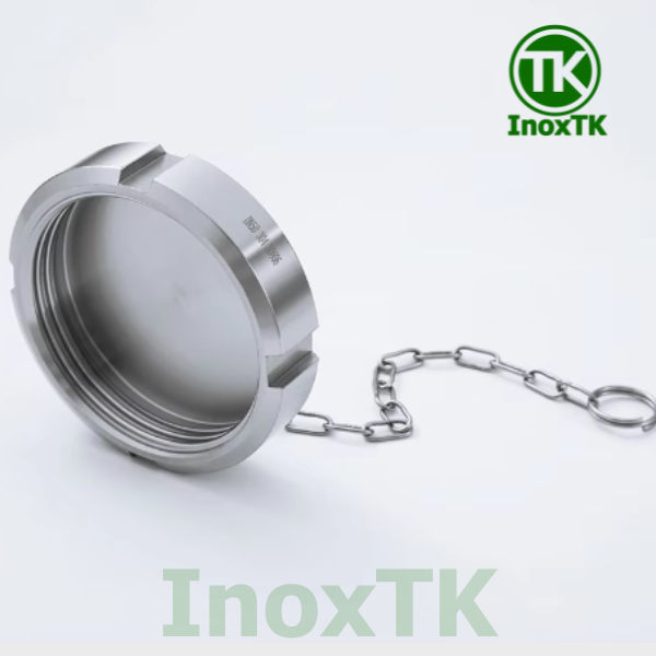 Nắp bịt rắc co inox vi sinh 304