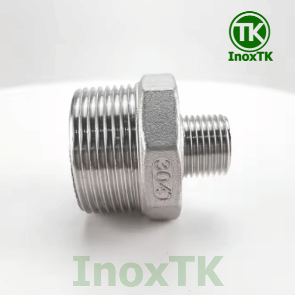 Nối giảm 2 đầu ren ngoài 