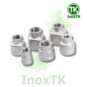 Côn thu ren inox 304