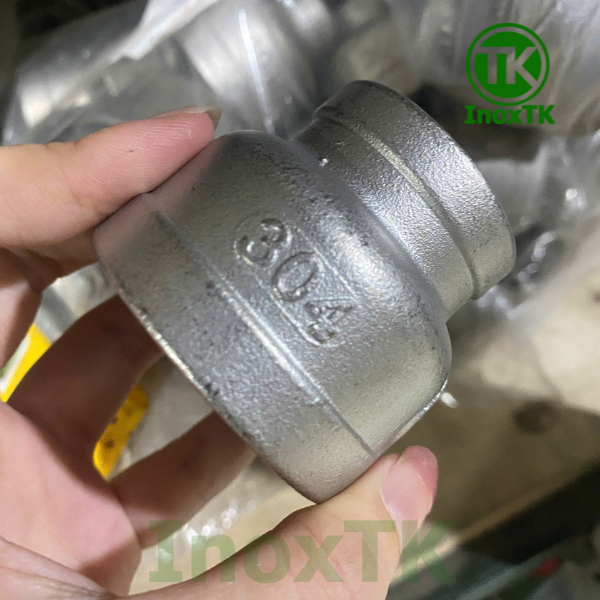 Nối giảm ren trong inox 