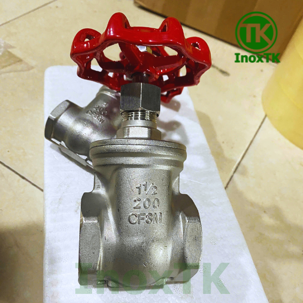 Van cửa inox nối ren 