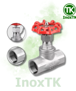 Van cầu hơi lắp ren inox 304