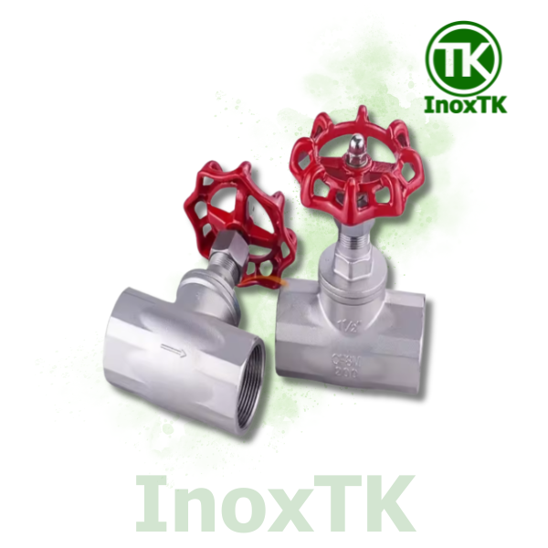 Van hơi ren trong inox 304 